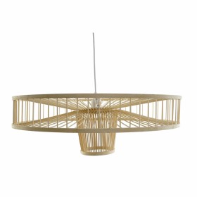 Lámpara de Techo DKD Home Decor Bambú (70 x 70 x 22 cm)