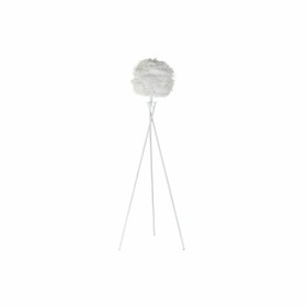 Lámpara de Pie DKD Home Decor Metal Blanco Pluma (40 x 40 x 150