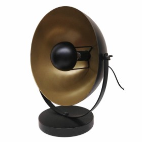 Lámpara de mesa DKD Home Decor Negro Dorado Metal (34 x 22 x 35