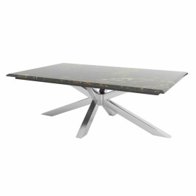 Centre Table DKD Home Decor Silver Marble Steel Plastic 130 x