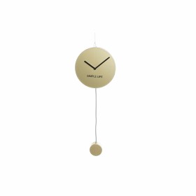 Reloj de Pared DKD Home Decor Dorado Hierro Plástico Péndulo 22