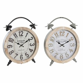 Horloge de table DKD Home Decor 41 x 6,5 x 52,5 cm Verre