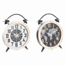 Reloj de Mesa DKD Home Decor 41 x 6,5 x 52,5 cm Cristal Natural