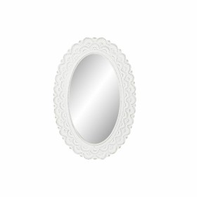 Espejo de pared DKD Home Decor 58 x 2,5 x 86 cm Cristal Blanco