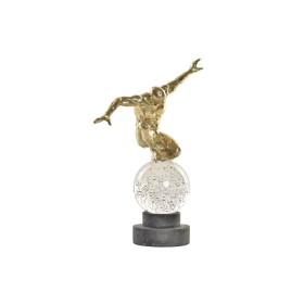 Decorative Figure DKD Home Decor Crystal Golden Resin Men (28 x