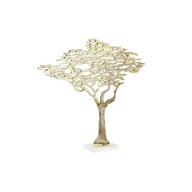 Deko-Figur DKD Home Decor Baum Gold Aluminium Marmor Kolonial