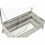 Caja-Joyero DKD Home Decor Cristal Plateado Metal (25,5 x 12,5