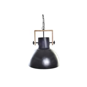 Lámpara de Techo DKD Home Decor Marrón Negro Metal Madera de