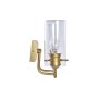 Lámpara de Pared DKD Home Decor Cristal Dorado Metal 220 V 50 W