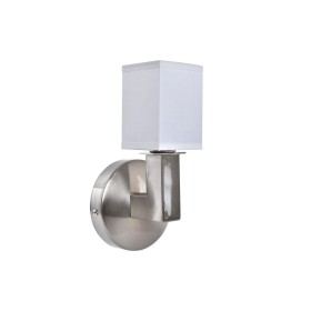 Lámpara de Pared DKD Home Decor Plateado Metal Poliéster Blanco