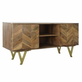 Mueble de TV DKD Home Decor Metal Madera de mango (125 x 62,5 x