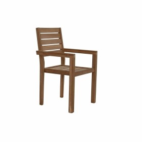 Garden chair DKD Home Decor Brown Teak 58 x 48 x 91 cm (58 x 48