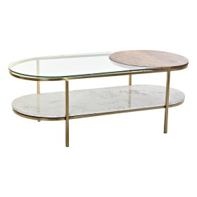 Centre Table DKD Home Decor Glamour Golden Metal Marble 116 x