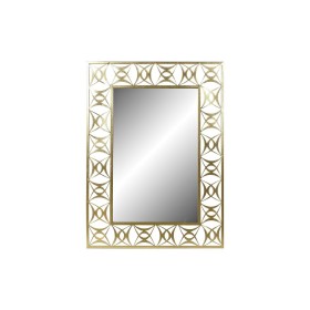 Espejo de pared DKD Home Decor Dorado Metal Cristal 30 x 40 cm