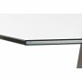 Mesa de Comedor DKD Home Decor Cristal Gris Metal Transparente