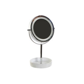 Magnifying Mirror with LED DKD Home Decor 14,5 x 14,5 x 33 cm