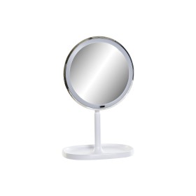 Espejo de Aumento con LED DKD Home Decor 20 x 20 x 33 cm Blanco