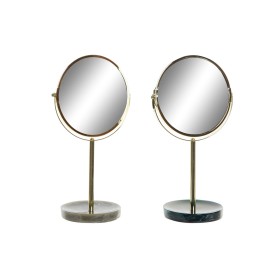 Espejo de Aumento DKD Home Decor 18 x 13 x 32 cm Metal Resina
