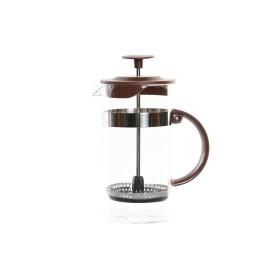 Kolben-Kaffeemaschine DKD Home Decor Braun Durchsichtig
