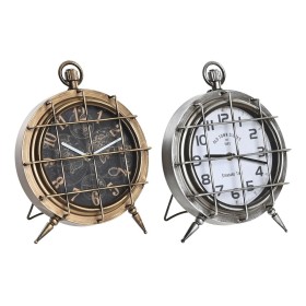 Reloj de Mesa DKD Home Decor Mapamundi 22 x 17 x 29 cm Cristal