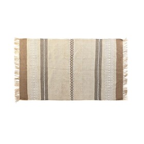 Carpet DKD Home Decor Brown Polyester Cotton (117 x 198 x 0,7