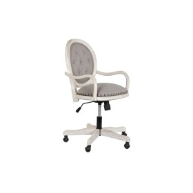 Cadeira de Escritório DKD Home Decor Branco Cinzento claro 52 x 50 x 88 cm DKD Home Decor - 1