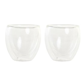 Set de Vasos DKD Home Decor 100 ml 6,7 x 6,7 x 6,4 cm