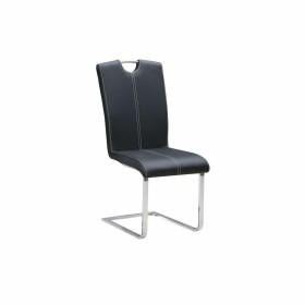 Dining Chair DKD Home Decor Black Metal Polyurethane (59 x 45 x