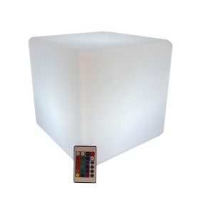Lámpara solar DKD Home Decor Cuadrado Blanco 30 x 30 x 30 cm