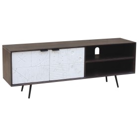 Mueble de TV DKD Home Decor Marrón oscuro 140 x 35 x 50 cm