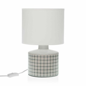 Lámpara de mesa Versa Camy Cuadros Cerámica (22,5 x 35 x 22,5
