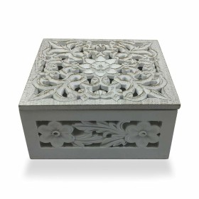 Caja-Joyero Versa Mandala 17 x 8 x 17 cm Madera MDF