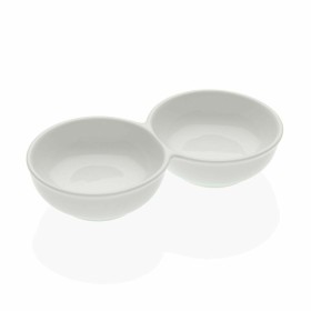 Snack tray Versa Ceramic Porcelain 3 x 15 x 8 cm