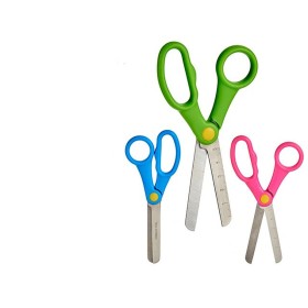 Scissors Children's Blue Pink Metal Green 1 x 19,5