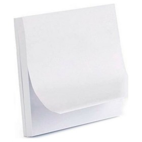 Notes Adhésives Blanc (1 x 8,5 x 12,5 cm)