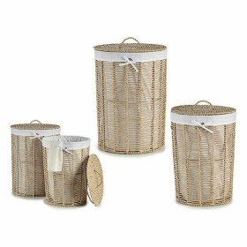 Set of Baskets Natural (2 Pieces) (44 x 56 x 44	 c