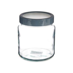 Boîte Gris Transparent verre (11,5 x 13,2 x 11,5 c