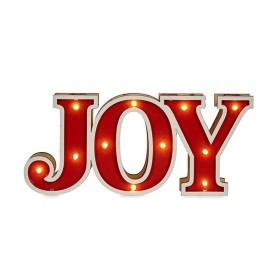 Figura Decorativa Joy Leve 3,7 x 11,5 x 26 cm Verm