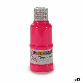 Témperas Neon Rosa 120 ml (12 Unidades)