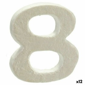 Numéro Numéro 8 polystyrène 2 x 15 x 10 cm (12 Unités)