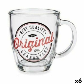 Tasse mug Original Transparent verre 6 Unités (320