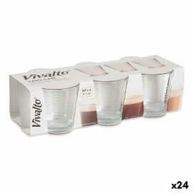 Set de Vasos Transparente Vidrio (90 ml) (24 Unida
