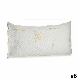 Pillow ALOE 90 x 18 x 40 cm White (8 Units)