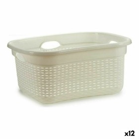 Basket White Plastic (42,5 x 25,5 x 63,5 cm) (12 U