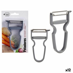 Set Vegetable peeler Stainless steel Plastic (11 x 6,7 x 1,1