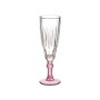 Copa de champán Cristal Rosa 6 Unidades (170 ml) Vivalto - 2