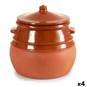 Casserole with Lid Baked clay 3,5 L 23 x 22 x 23 c