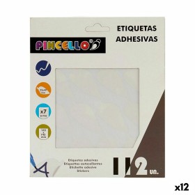 Etiquetas adhesivas Blanco 22 x 49 mm Hojas (12 Un