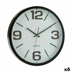 Reloj de Pared Cristal Plástico 40 x 5 x 40 cm (6 