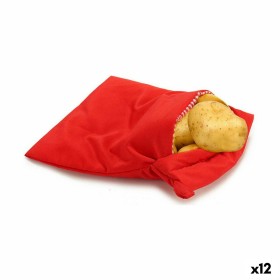 Bolsa para Cocinar Microondas Patatas Rojo 20 x 2 